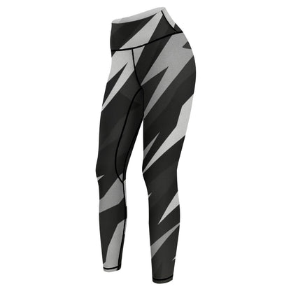 Shadow Motion Yoga Leggings – Silver Phantom
