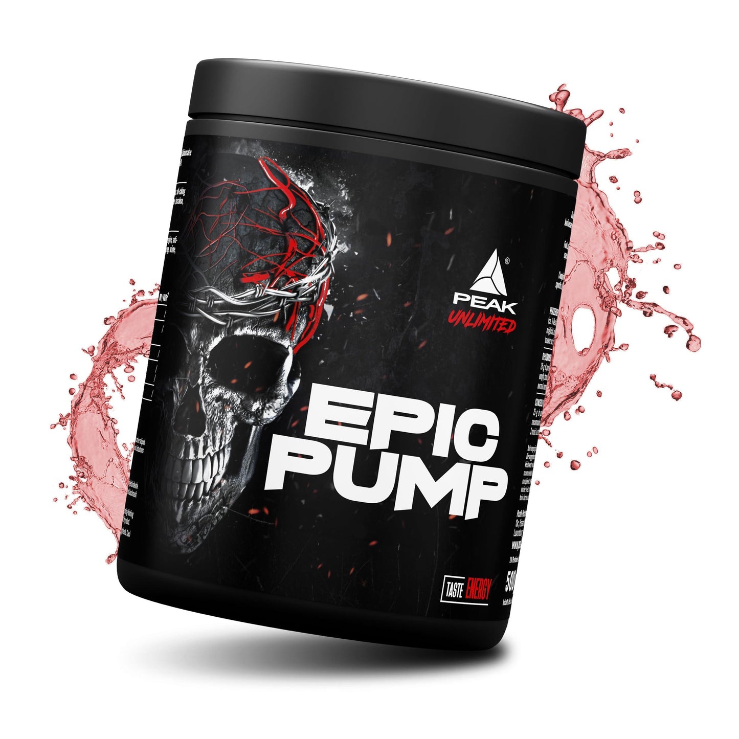 EAK Epic Pump – 500g | Fresh Berry | 20 Дози | Концентриран Pre-Workout Booster без Кофеин | L-Citrullin Malat, L-Arginin AKG (AAKG), Nitrat, Taurin | Веган - urmax