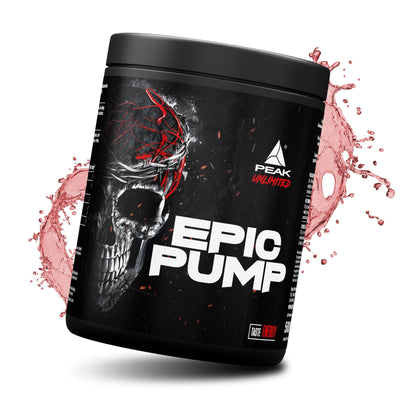 EAK Epic Pump – 500g | Fresh Berry | 20 Дози | Концентриран Pre-Workout Booster без Кофеин | L-Citrullin Malat, L-Arginin AKG (AAKG), Nitrat, Taurin | Веган - urmax