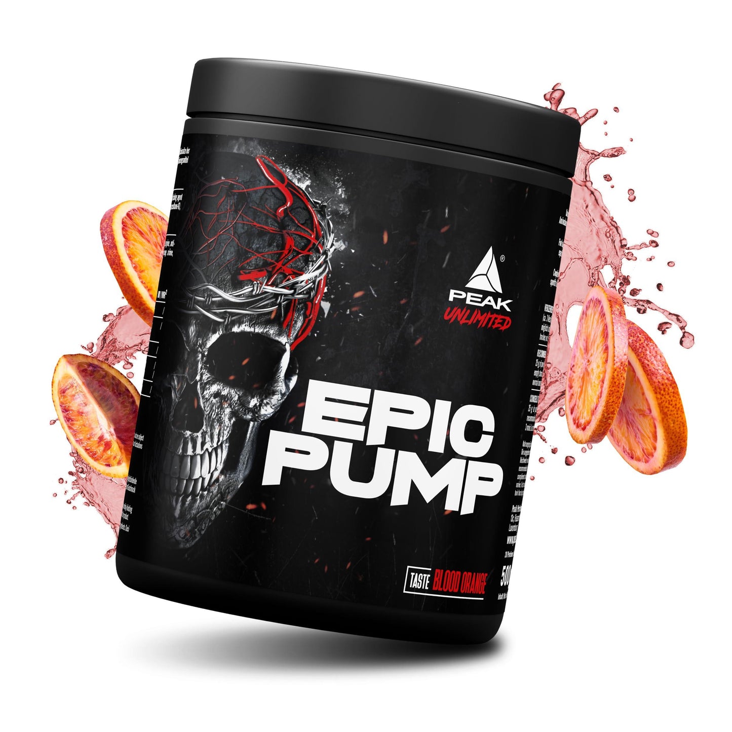 EAK Epic Pump – 500g | Fresh Berry | 20 Дози | Концентриран Pre-Workout Booster без Кофеин | L-Citrullin Malat, L-Arginin AKG (AAKG), Nitrat, Taurin | Веган - urmax