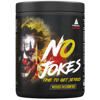 PEAK No Jokes - 600g | Концентриран Pre Workout Booster с L-Citrullin, L-Arginin HCl, Кофеин и Beta-Alanin за напомпаност, фокус и експлозивна енергия | Веган | Различни вкусове - urmax