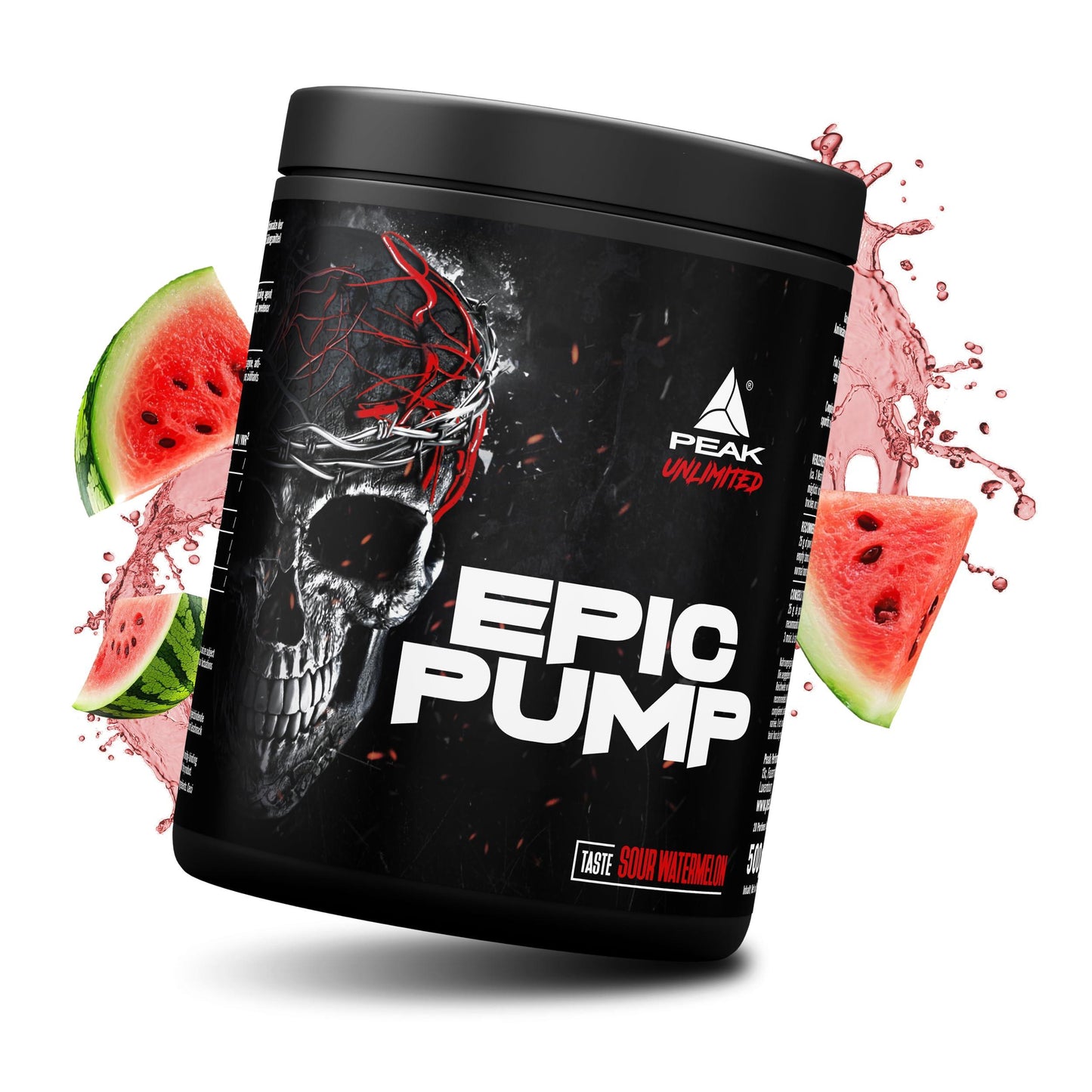 EAK Epic Pump – 500g | Fresh Berry | 20 Дози | Концентриран Pre-Workout Booster без Кофеин | L-Citrullin Malat, L-Arginin AKG (AAKG), Nitrat, Taurin | Веган - urmax