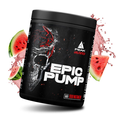 EAK Epic Pump – 500g | Fresh Berry | 20 Дози | Концентриран Pre-Workout Booster без Кофеин | L-Citrullin Malat, L-Arginin AKG (AAKG), Nitrat, Taurin | Веган - urmax