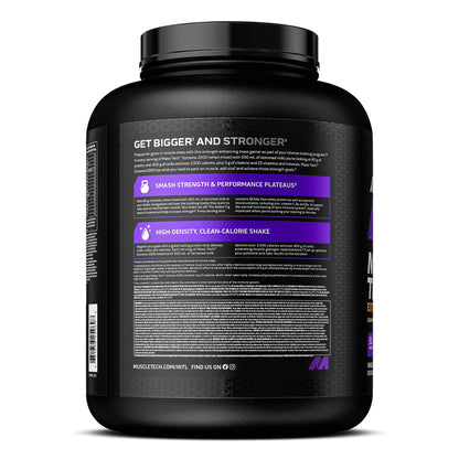 🏋️‍♂️ MuscleTech Mass-Tech Extreme 2000 | 2.72 кг | 80 г Протеин, 400 г Въглехидрати, 2000+ Калории | Triple Chocolate Brownie 🍫 💥 Перфектен за покачване на маса и мускулен растеж! - urmax