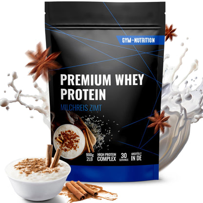 🏆 Gym Nutrition Premium Whey – ПРЕМИУМ СУРОВАТЪЧЕН ПРОТЕИН | 900Г | ВИСОКОКАЧЕСТВЕН ПРОТЕИН, BCAA & EAA - urmax