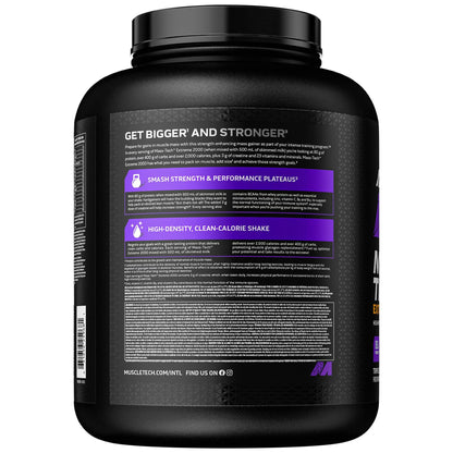 🏋️‍♂️ MuscleTech Mass-Tech Extreme 2000 | 2.72 кг | 80 г Протеин, 400 г Въглехидрати, 2000+ Калории | Triple Chocolate Brownie 🍫 💥 Перфектен за покачване на маса и мускулен растеж! - urmax