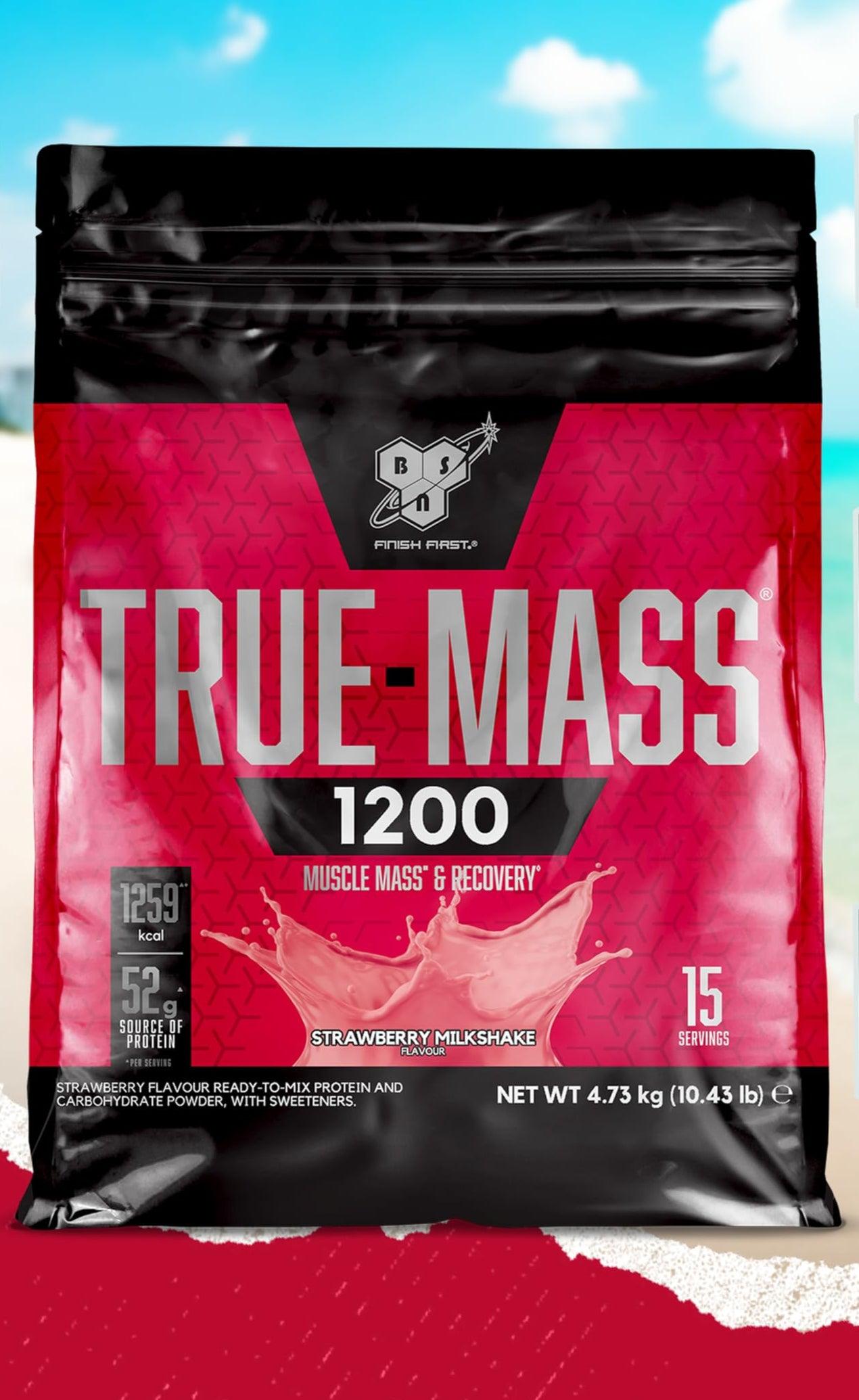💥 BSN True Mass 1200 – 4,8 кг | 15 Порции | Премиум мас гейнър с 1210 kcal 💥 🏋️‍♂️ Покачете мускулна маса и възстановете енергията с True Mass 1200! - urmax