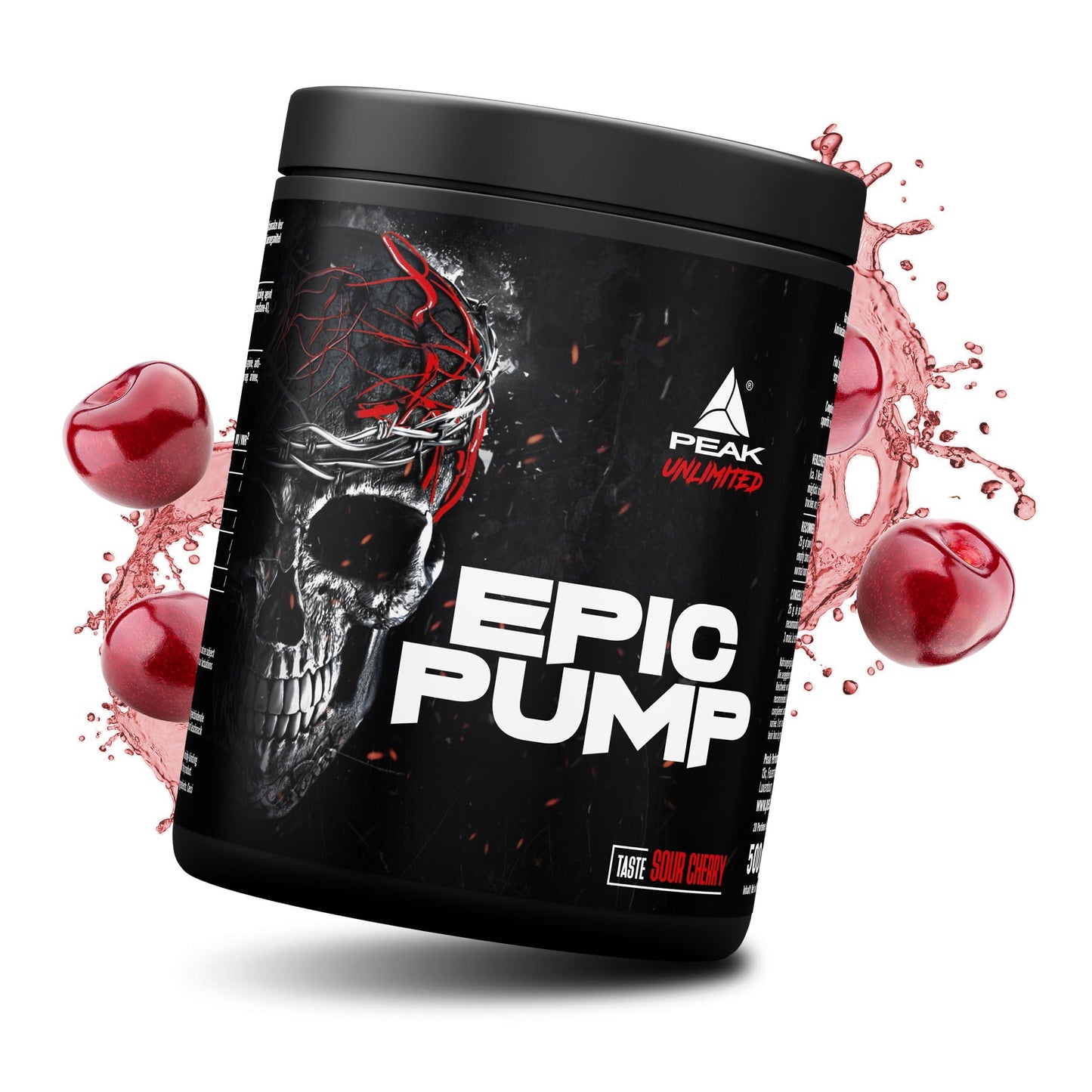 EAK Epic Pump – 500g | Fresh Berry | 20 Дози | Концентриран Pre-Workout Booster без Кофеин | L-Citrullin Malat, L-Arginin AKG (AAKG), Nitrat, Taurin | Веган - urmax