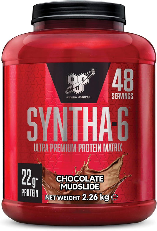 🏋️‍♂️ BSN Syntha-6 – Ултра-Премиум Протеинов Комплекс за Мускулен Растеж и Възстановяване | 2,26 кг | 48 Дози - urmax