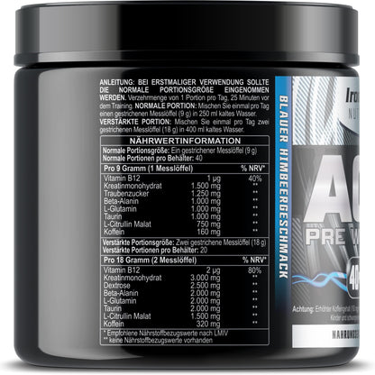 🔥 AC8 – PRE WORKOUT BOOSTER | 360Г | 40 ПОРЦИИ | МОЩЕН ТРЕНИРОВОЧЕН ПАРТНЬОР ЗА МЪЖЕ И ЖЕНИ 🔥 - urmax
