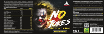 PEAK No Jokes - 600g | Концентриран Pre Workout Booster с L-Citrullin, L-Arginin HCl, Кофеин и Beta-Alanin за напомпаност, фокус и експлозивна енергия | Веган | Различни вкусове - urmax