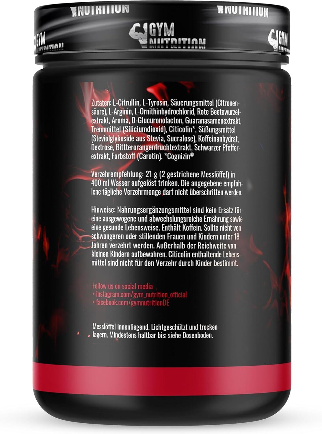 RAGE MODE Pre Booster Pre Workout 2024 USA Matrix Pre Workout Booster with Citrulline, Taurine & Caffeine - Training Booster - Fitness - urmax