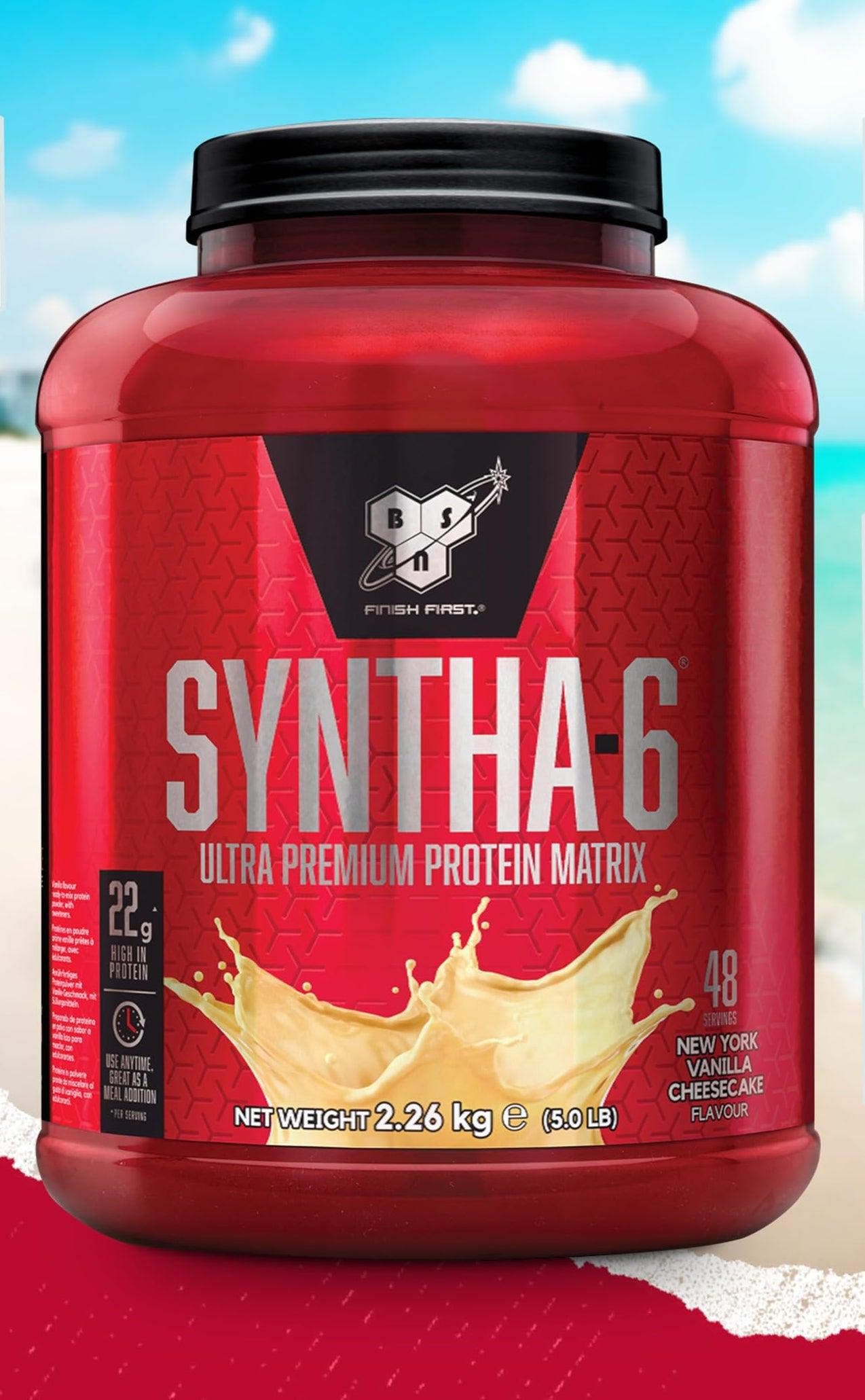 💪 BSN Syntha-6 Ultra-Premium Протеин – 2,26 кг | 48 Дози | Вкус: New York Vanilla Cheesecake 🍰 ✅ Висококачествен суроватъчен протеин за мускулен растеж и възстановяване! - urmax