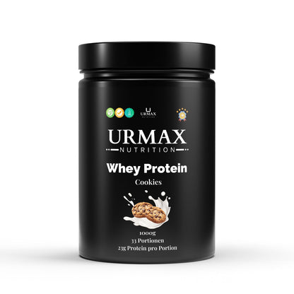 Premium Whey Protein – Cookies🍪 вкус – 1000 g Мощен протеин за мускули, възстановяване и вкусно удоволствие след всяка тренировка! - urmax