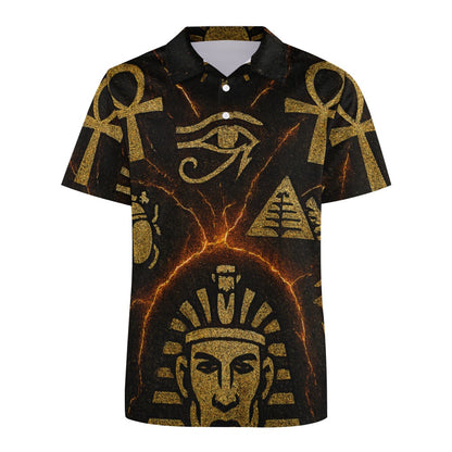 Pharaoh Fire Polo Shirt – огнена енергия и древна сила