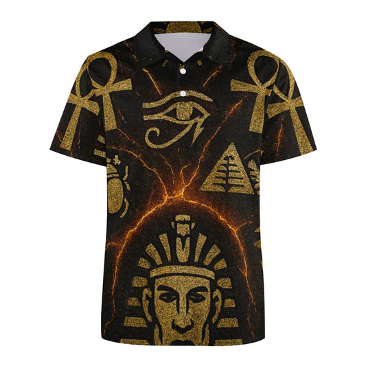 Pharaoh Fire Polo Shirt – огнена енергия и древна сила
