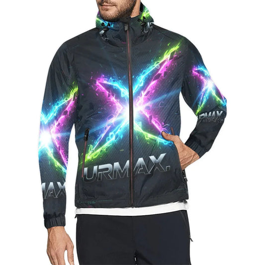 URMAX™ FutureStorm Windbreaker – Unisex-Windjacke mit Kapuze