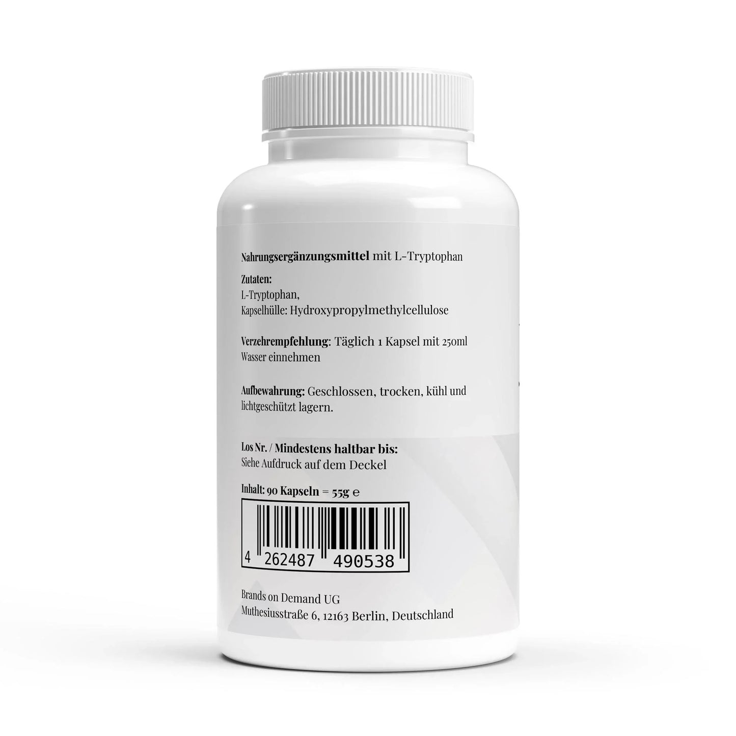 🌿 L-Tryptophan – 90 капсули - urmax