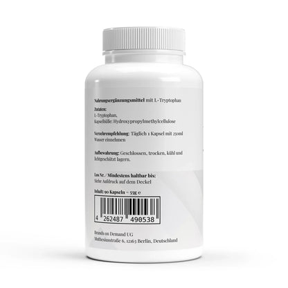 🌿 L-Tryptophan – 90 капсули - urmax