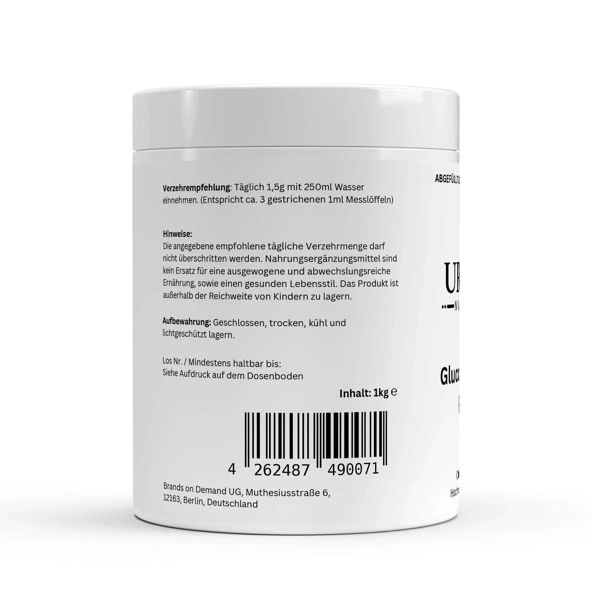 🦴 Глюкозамин на прах – 1000 g - urmax