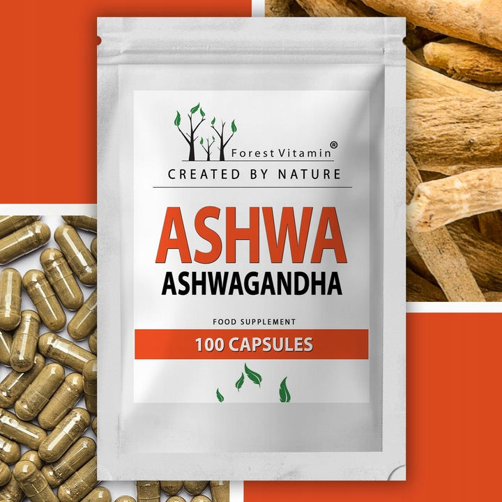 🌿 ASHWAGANDHA STRONG – 100 капсули | 120 mg екстракт | 8% withanolides