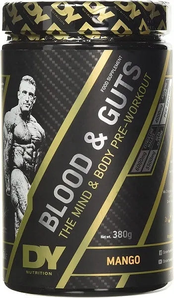 💥 Dorian Yates BLOOD AND GUTS - Pre-Workout - 380 g