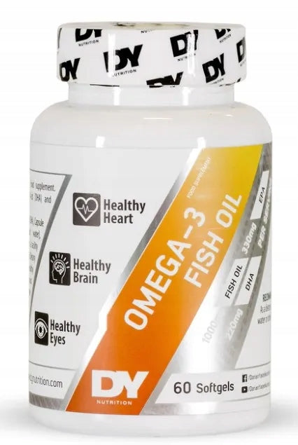 🐟 Dorian Yates Omega-3-Fischöl – 60 Weichkapseln