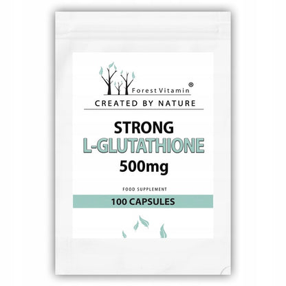 💎 GLUTATHION REDUZIERT STARK 500 mg – 100 Kapseln | Waldvitamin