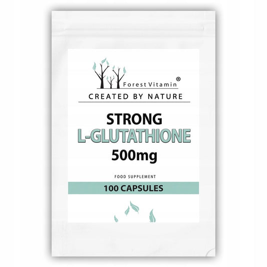 💎 GLUTATHION REDUZIERT STARK 500 mg – 100 Kapseln | Waldvitamin