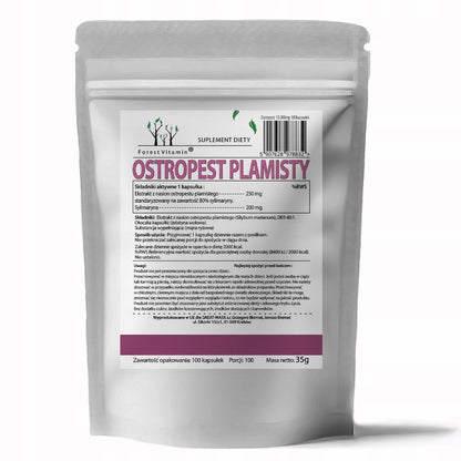 🟢 WALD-MARIENDISTEL 10000 mg – 100 Kapseln. Kraftvolle Formel mit 80 % Silymarin für Entgiftung, Leber und allgemeine Gesundheit!
