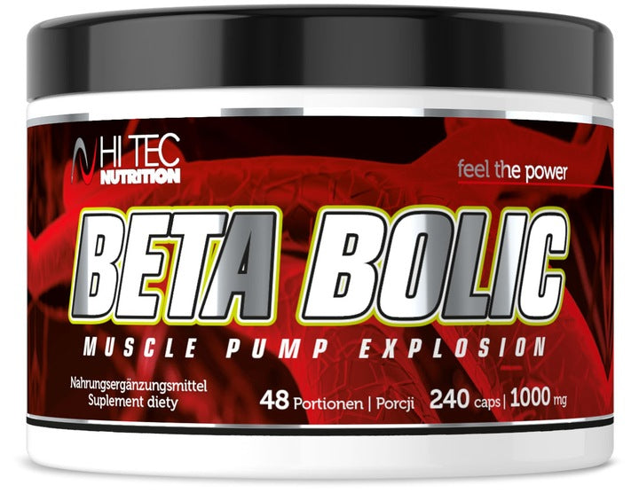 💪 HI TEC Beta Bolic – Fortschrittliche Kreatinmatrix mit Beta-Alanin und Taurin! ⚡🏋️‍♂️