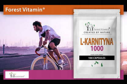 🔥 L-CARNITIN 1000 mg – 100 Kapseln | Waldvitamin