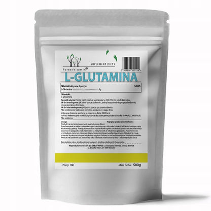💪 Forest Vitamin L-Glutamin – 100 % reines Glutamin für maximale Erholung! ⚡🏋️