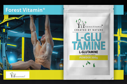 💪 Forest Vitamin L-Glutamin – 100 % reines Glutamin für maximale Erholung! ⚡🏋️