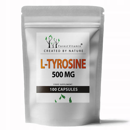 🧠 L-TYROSIN 500 mg – 100 Kapseln | Waldvitamin