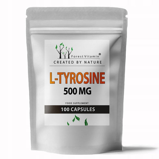 🧠 L-TYROSIN 500 mg – 100 Kapseln | Waldvitamin