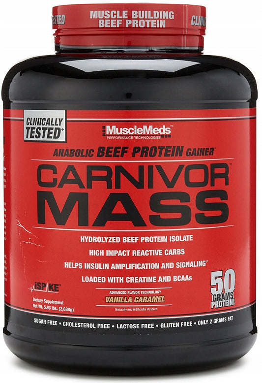 MuscleMeds Carnivor Mass – Chocolate Peanut Butter – 2744g