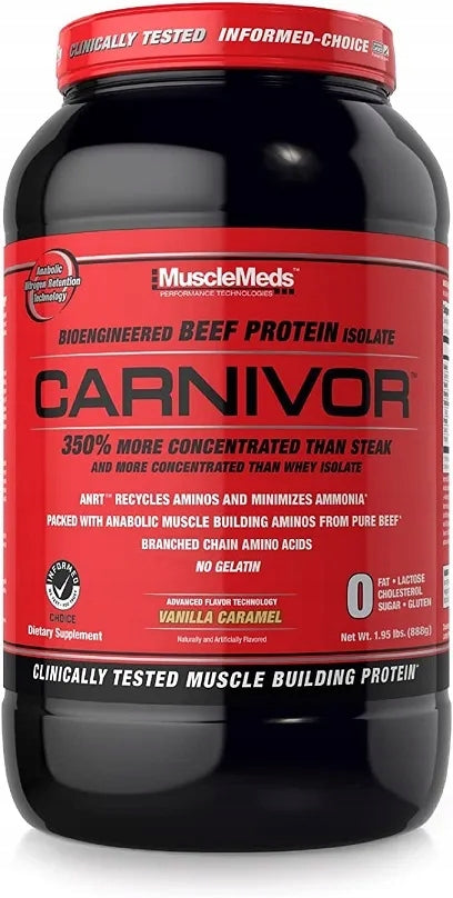 MuscleMeds Carnivor Vanilla Caramel 957g