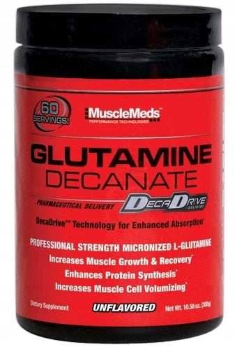 MuscleMeds Glutamine Decanate 300g – Без вкус