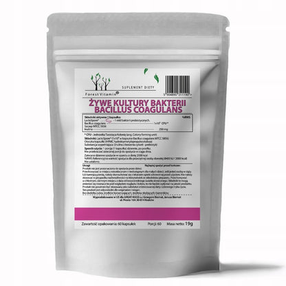 🦠 PROBIOTISCH LactoSpore + INULIN – 60 Kapseln | Waldvitamin