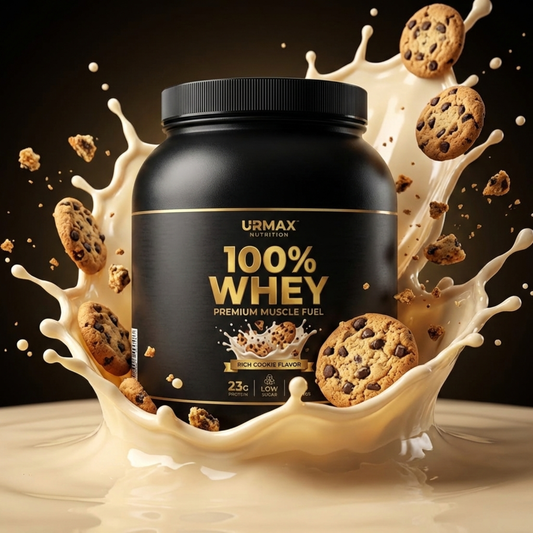 URMAX™ 100% WHEY: Premium Muscle Fuel (Вкус Rich Cookie / 1kg)