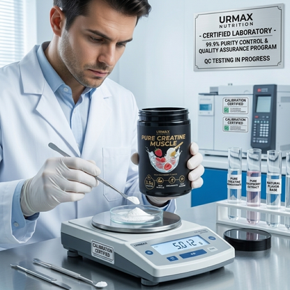URMAX™ Pure Creatine Muscle – Rich Raspberry | 100% Microfiltered Creatine Monohydrate