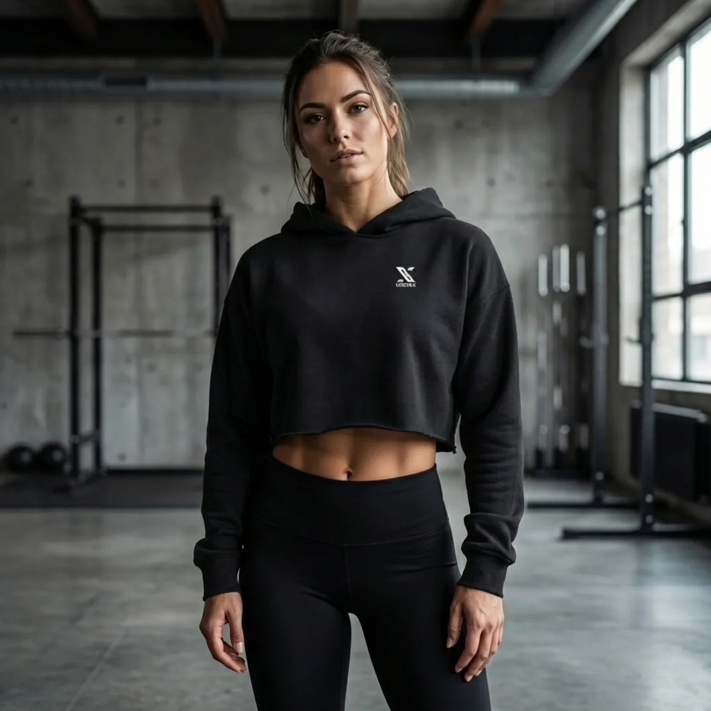 URMAX™ WOMEN'S ROYALTY: Urban Force Cropped Hoodie