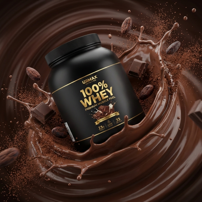 URMAX™ WHEY CORE: Premium-Proteinpulver (Intensiver Schokoladengeschmack / 1 kg)