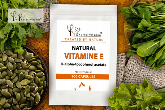 💎 VITAMIN E 250 mg (340 IE) – 100 Kapseln | Waldvitamin