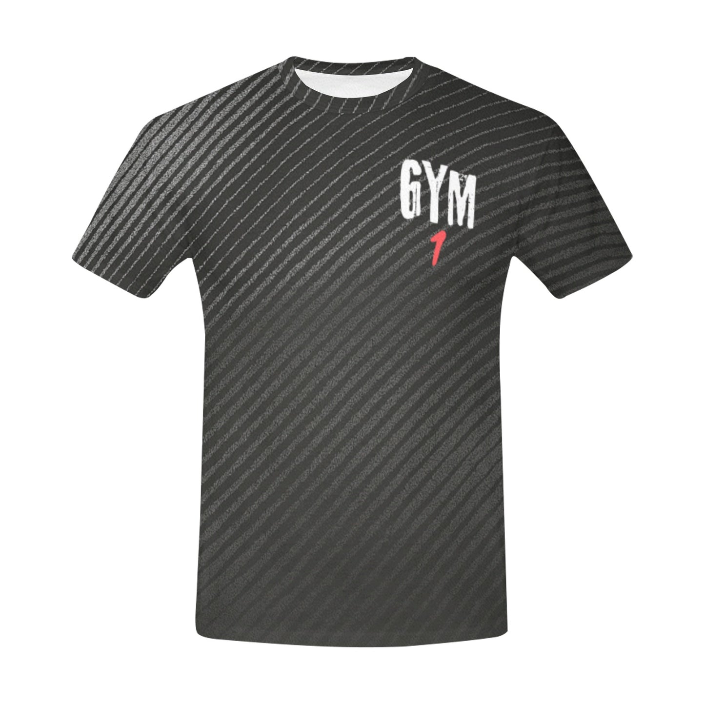 Gym Freak Performance Tee – Carbon Shadow