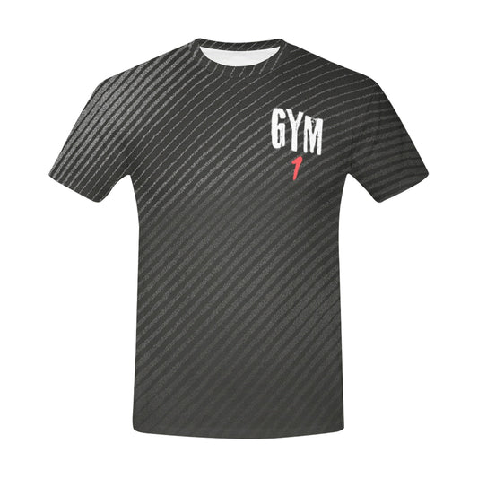 Gym Freak Performance Tee – Carbon Shadow