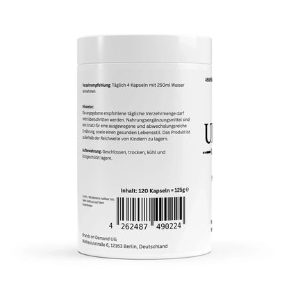 🧪 Натрон (натриев бикарбонат) – 120 капсули – с устойчиво покритие - urmax