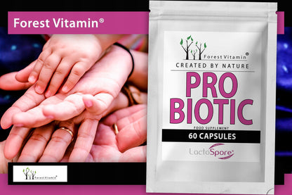 🦠 PROBIOTISCH LactoSpore + INULIN – 60 Kapseln | Waldvitamin