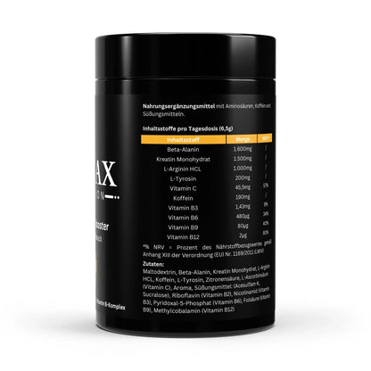 ⚡ Pre-Workout Booster – Портокал – 520 g - urmax